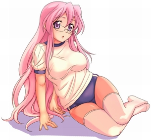 【虹画像】ブルマとニーソックスを履いている女の子の画像集 part1