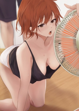 扇風機になりたい。と心の底から思える画像
