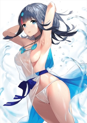 宇津見エリセの悩殺必死のセクシーポーズのエロ画像！【Fate Grand Order】