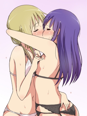 【画像】百合女の子の肌密着らぶらぶエッチ、最高すぎる
