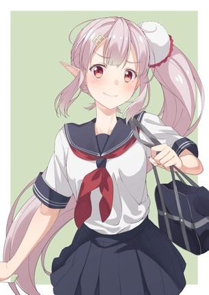 【バーチャルyoutuber】エルフのえるのオナネタにできる二次エロ画像