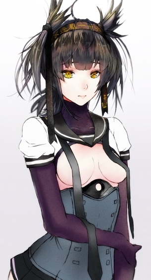 初月のどエロい二次エロ画像がいっぱいおっぱい！【艦隊これくしょん】