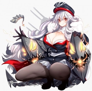 【エロ画像】可愛いグラーフ・ツェッペリンの画像を集めてみたが、エロすぎだろ・・・(アズールレーン)
