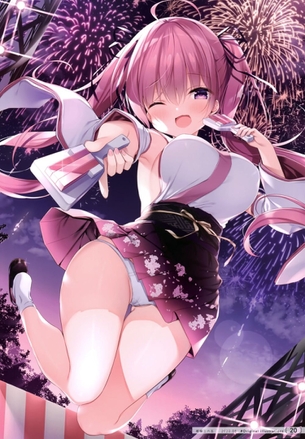 【非・微エロ】美少女のパンチラ２次元画像まとめ その９