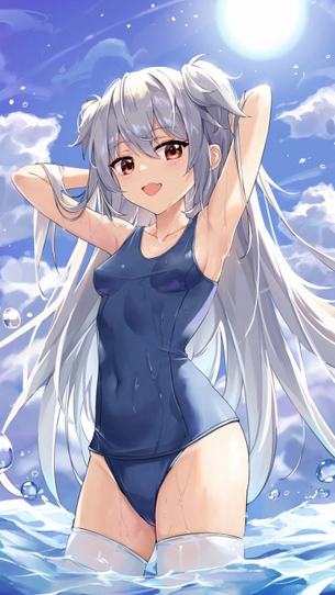 【非・微エロ】スク水(スクール水着)の二次画像まとめ その６