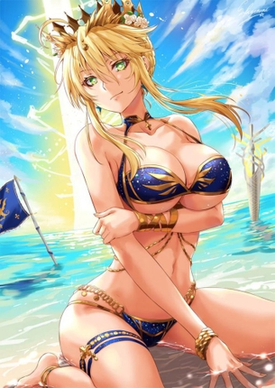 【二次元】金髪美少女達のエロ画像 Part.2 40枚