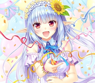 【非・微エロ】水曜日の青髪美少女画像まとめ　その１３０