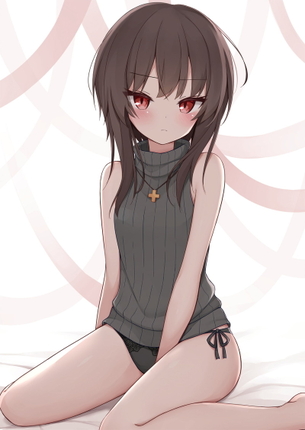 【画像】こういうムチムチな着衣、目に毒すぎwwwwwwwwwwww