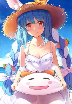 【非・微エロ】水曜日の青髪美少女画像まとめ　その１８４