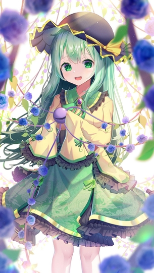 【非・微エロ】木曜日の緑髪美少女画像まとめ　その１８５