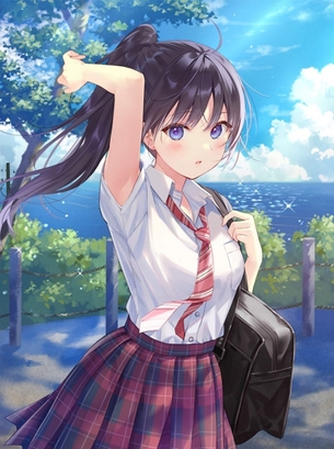 【非・微エロ】ポニーテールな女の子をずっと追いかける画像まとめ その６