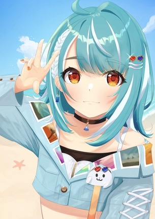 【非・微エロ】水曜日の青髪美少女画像まとめ　その１８２