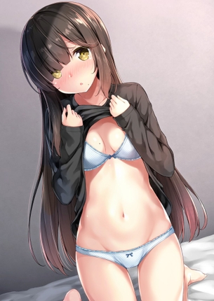 【非・微エロ】月曜日の黒髪美少女画像まとめ　その１８７