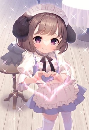【非・微エロ】手でハートマークを作っている女の子まとめ その５
