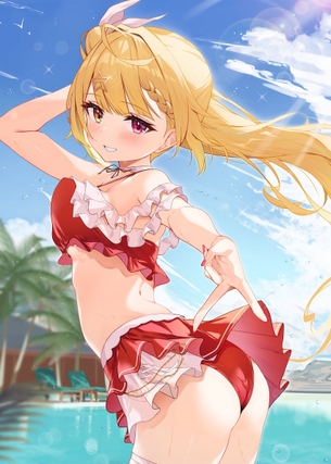 【非・微エロ】夏バテ知らずの水着美少女画像特集 その２０