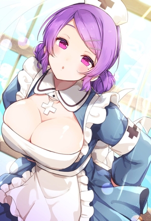 【非・微エロ】日曜日の紫髪美少女画像まとめ　その１９０