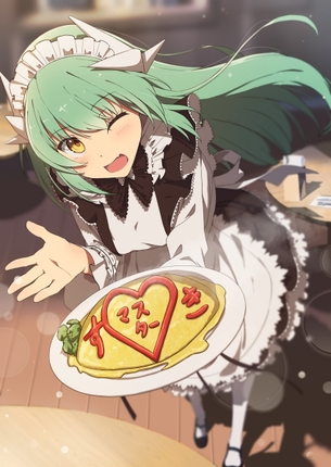 【非・微エロ】木曜日の緑髪美少女画像まとめ　その１９０