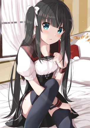 【非・微エロ】月曜日の黒髪美少女画像まとめ　その１８３