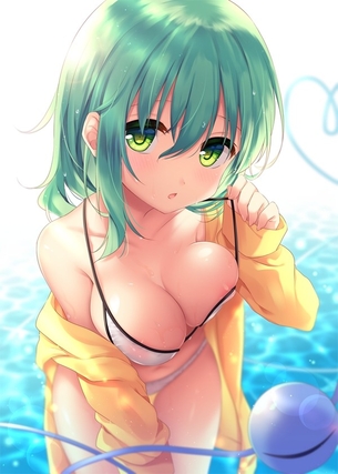 【非・微エロ】木曜日の緑髪美少女画像まとめ　その１８９