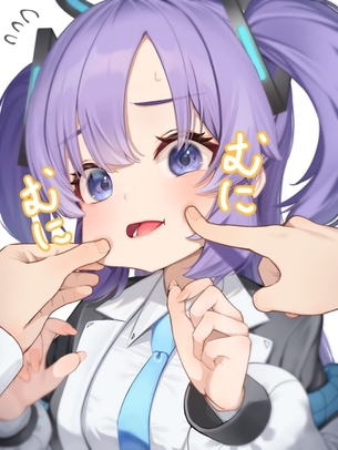 【非・微エロ】日曜日の紫髪美少女画像まとめ　その１８３