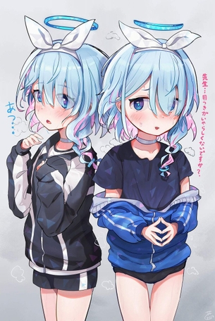 【暑い】着衣のまま全身汗だくになってる女の子の二次画像【むわぁ♡】