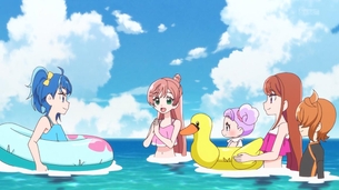 【画像】アニメによくある「水着回」とかいう謎のやつｗｗｗｗｗｗｗｗｗ