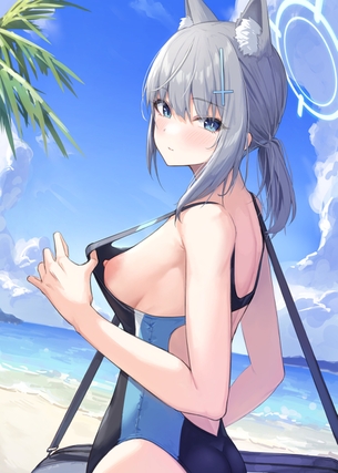【ブルーアーカイブ】砂狼シロコのエロ画像！ その４