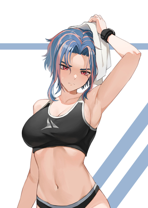 【画像】巨乳とスポブラとかいう、エロすぎる組み合わせw w w w w w w w w w w w w w