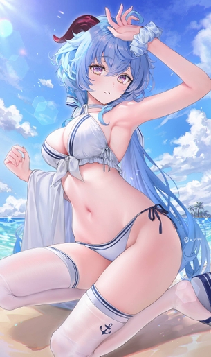 【二次エロ】原神、月海亭の秘書である甘雨ちゃんと秘密の残業がしたくなる画像まとめ！No.32【20枚】