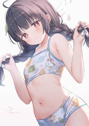 【２次】おヘソが見えてる女の子のエロ画像その７２
