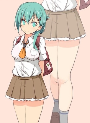 快楽に堕ちそうになってるアヘ顔の鈴谷抜けるエロ画像！【艦隊これくしょん】