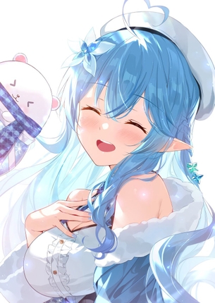 【非・微エロ】水曜日の青髪美少女画像まとめ　その１２７