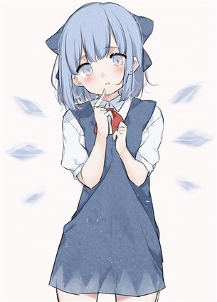 【青髪】青髪の美少女の二次元エロ画像＆イラスト Part23
