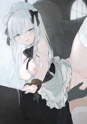 【エロ】メイド姿の女の子にえっちなご奉仕させてるエロ画像６【メイド】