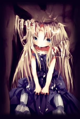 【エロ】女の子のさらさらの髪でちんちんゴシゴシしてるエロ画像２【髪コキ】