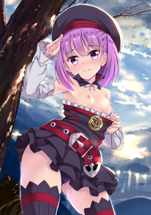 【非・微エロ】日曜日の紫髪美少女画像まとめ　その１２７