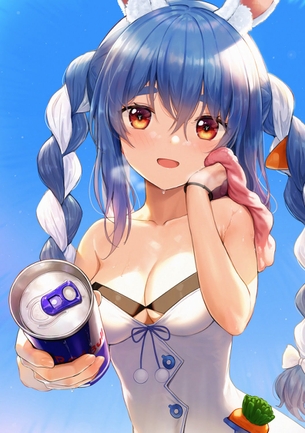 【非・微エロ】水曜日の青髪美少女画像まとめ　その１２４