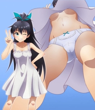 【アイマス】【エロ画像】無防備な我那覇響を逆さ撮りしたよ～♪