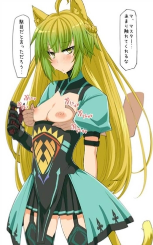 【FGO】アタランテの獣耳をモフモフしながらバック挿入キメたよ♪ツルッツルの黒スパッツがエロすぎで男を誘ってるｗ【エロ画像】