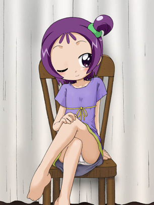 [おジャ魔女どれみ][エロ画像]おんぷちゃんの純白パンチラで秒でフル勃起したよ♪