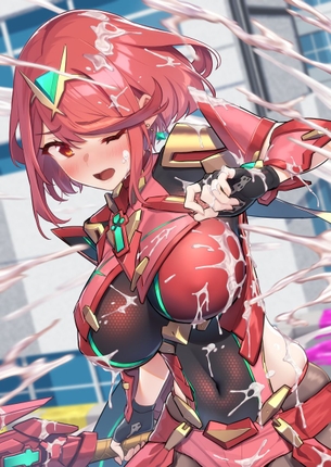 【二次】ゼノブレイド2　ホムラのエロ画像2