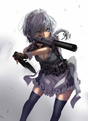 銃持った女の子の二次画像ください！！！！！！！！！！！