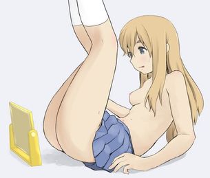 [けいおん!][エロ画像]琴吹紬の白ソックスの足裏を匂いながら挿入したよ～♪