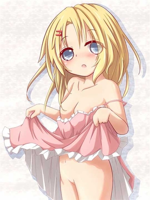 【たくし上げ】服をたくし上げて見せてくれる女の子の二次元エロ画像＆イラスト Part73