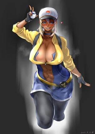 ポケモンGOの女トレーナーさんの微エロい画像