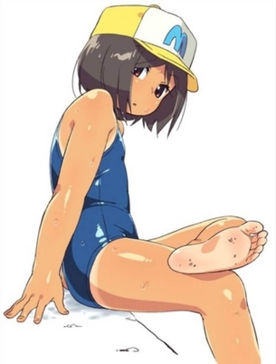 [妖怪ウォッチ][エロ画像]山口美佳のｽﾍﾞｽﾍﾞ日焼け肌のカラダを味わった♪