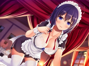 メイドの虹エロ画像