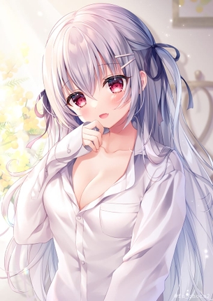 【二次元】Yシャツ女子のエロ画像 Part.3 50枚
