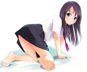 美少女の足裏をふやけるほど舐めまわしたいｗ