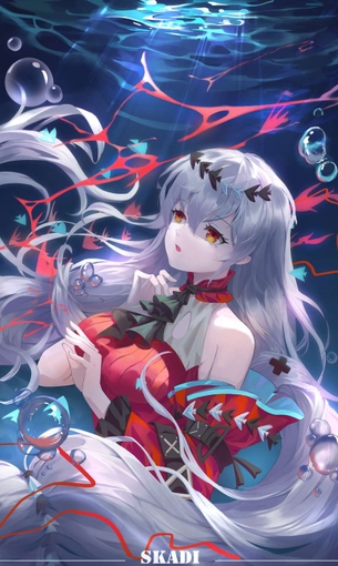 スカジのセクシーで抜ける二次エロ画像集【アークナイツ】